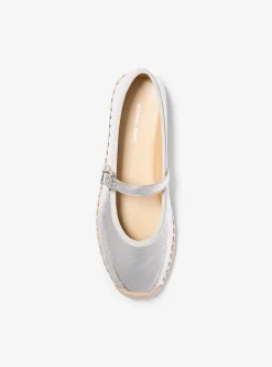 Alpercata de ballet em pele metalizada Lynn | Michael Kors [PT]