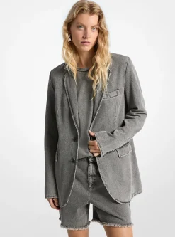Blazer em ganga com corte boyfriend | Michael Kors [PT]