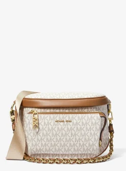 Bolsa a tiracolo com logótipo exclusivo Slater média | Michael Kors [PT]