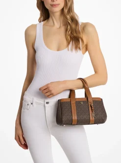 Bolsa a tiracolo com logótipo exclusivo Romee extrapequena | Michael Kors [PT]