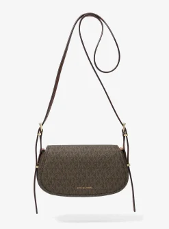 Bolsa a tiracolo com logótipo exclusivo Lydia pequena | Michael Kors [PT]