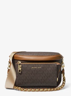 Bolsa a tiracolo com logótipo exclusivo Slater média | Michael Kors [PT]