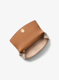 Bolsa a tiracolo com logótipo exclusivo Ava extrapequena | Michael Kors [PT]