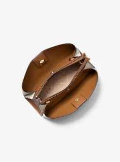 Bolsa a tiracolo com logótipo exclusivo Ruthie pequena | Michael Kors [PT]