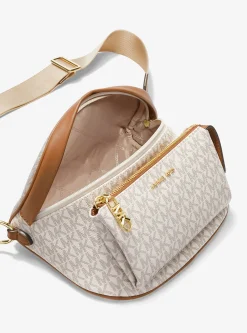 Bolsa a tiracolo com logótipo exclusivo Slater média | Michael Kors [PT]