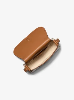 Bolsa a tiracolo com logótipo exclusivo Lydia pequena | Michael Kors [PT]