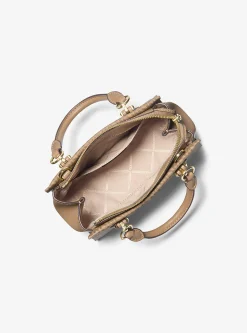 Bolsa a tiracolo com logótipo Marilyn pequena | Michael Kors [PT]
