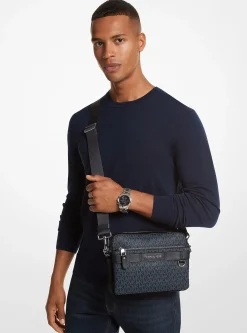 Bolsa a tiracolo com logótipo 2 em 1 Hudson | Michael Kors [PT]