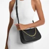 Bolsa a tiracolo convertível em pele granulada Carmela média | Michael Kors [PT]