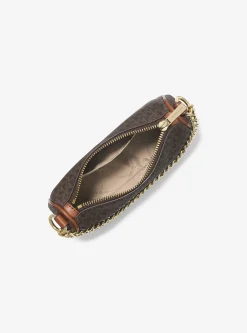 Bolsa a tiracolo convertível com logótipo exclusivo Carmela pequena | Michael Kors [PT]