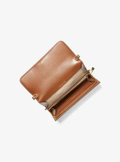 Bolsa a tiracolo convertível em couro saffiano Jet Set grande | Michael Kors [PT]