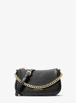 Bolsa a tiracolo convertível em pele granulada Carmela pequena | Michael Kors [PT]