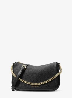Bolsa a tiracolo convertível em pele granulada Carmela média | Michael Kors [PT]