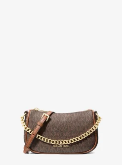 Bolsa a tiracolo convertível com logótipo exclusivo Carmela pequena | Michael Kors [PT]