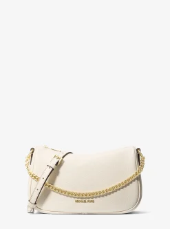 Bolsa a tiracolo convertível em pele granulada Carmela média | Michael Kors [PT]