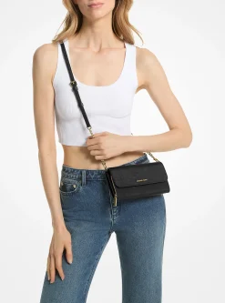Bolsa a tiracolo convertível em couro saffiano Jet Set grande | Michael Kors [PT]