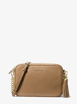 Bolsa a tiracolo de pele Gina | Michael Kors [PT]