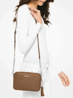 Bolsa a tiracolo de pele Gina | Michael Kors [PT]