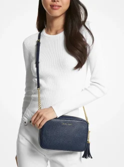 Bolsa a tiracolo de pele Gina | Michael Kors [PT]
