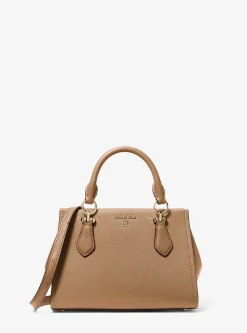 Bolsa a tiracolo em couro Saffiano Marilyn pequena | Michael Kors [PT]