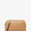 Bolsa a tiracolo em couro Saffiano Jet Set grande | Michael Kors [PT]