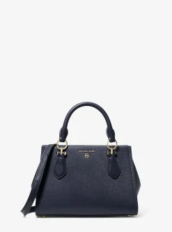 Bolsa a tiracolo em couro Saffiano Marilyn pequena | Michael Kors [PT]