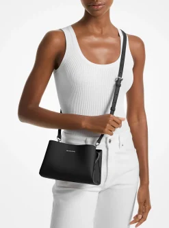 Bolsa a tiracolo em couro saffiano Ruthie pequena | Michael Kors [PT]