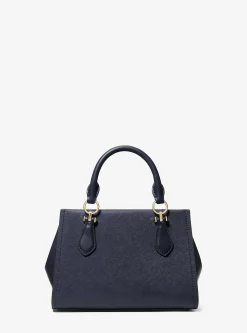 Bolsa a tiracolo em couro Saffiano Marilyn pequena | Michael Kors [PT]