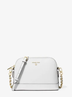 Bolsa a tiracolo em cúpula em couro Saffiano grande | Michael Kors [PT]