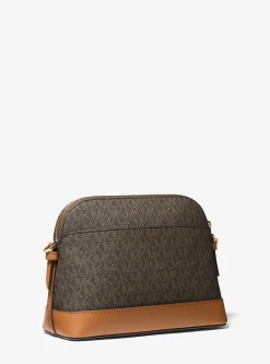Bolsa a tiracolo em cúpula com logótipo grande | Michael Kors [PT]