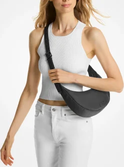 Bolsa a tiracolo em nylon Avra média | Michael Kors [PT]