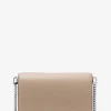 Bolsa a tiracolo em pele granulada Jet Set média | Michael Kors [PT]