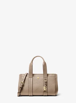 Bolsa a tiracolo em pele granulada Romee extrapequena | Michael Kors [PT]