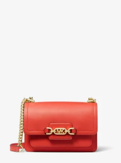 Bolsa a tiracolo em pele Heather extrapequena | Michael Kors [PT]
