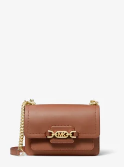 Bolsa a tiracolo em pele Heather extrapequena | Michael Kors [PT]