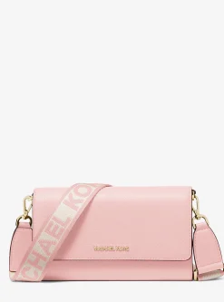 Bolsa a tiracolo em pele Jet Set grande | Michael Kors [PT]