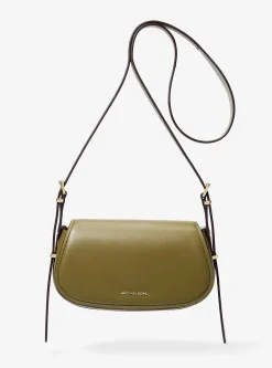 Bolsa a tiracolo em pele Lydia pequena | Michael Kors [PT]