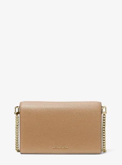 Bolsa a tiracolo em pele granulada Jet Set média | Michael Kors [PT]
