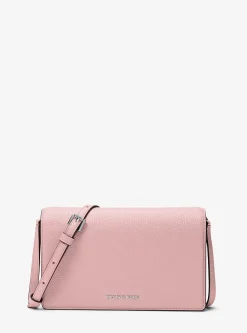 Bolsa a tiracolo em pele granulada Jet Set média | Michael Kors [PT]