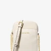 Bolsa a tiracolo em pele granulada Jet Set Travel média | Michael Kors [PT]