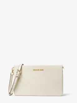 Bolsa a tiracolo em pele granulada Jet Set grande | Michael Kors [PT]