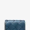 Bolsa a tiracolo em pele tecida Jet Set média | Michael Kors [PT]