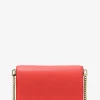 Bolsa a tiracolo em pele granulada Jet Set média | Michael Kors [PT]