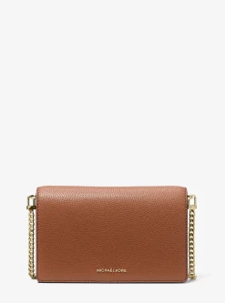 Bolsa a tiracolo em pele granulada Jet Set média | Michael Kors [PT]