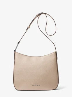 Bolsa a tiracolo em pele granulada Kensington grande | Michael Kors [PT]