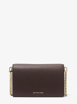 Bolsa a tiracolo em pele granulada Jet Set média | Michael Kors [PT]