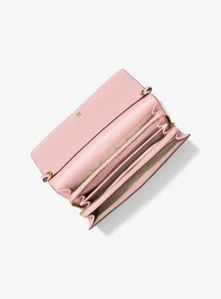 Bolsa a tiracolo em pele Jet Set grande | Michael Kors [PT]