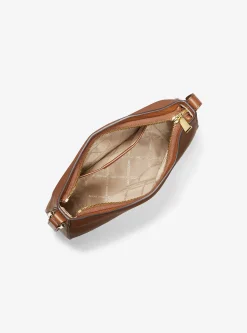 Bolsa a tiracolo em pele granulada Kensington grande | Michael Kors [PT]
