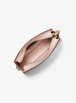 Bolsa a tiracolo em pele granulada Chantal grande | Michael Kors [PT]