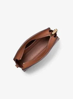 Bolsa a tiracolo em pele granulada Chantal grande | Michael Kors [PT]